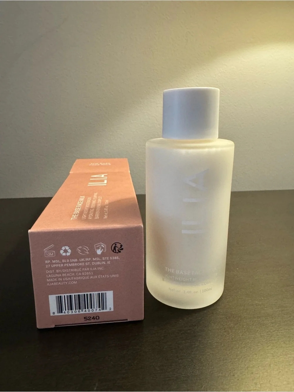 ILIA Beauty The Base Face Milk 3.4 oz 100 ml Full Size NIB